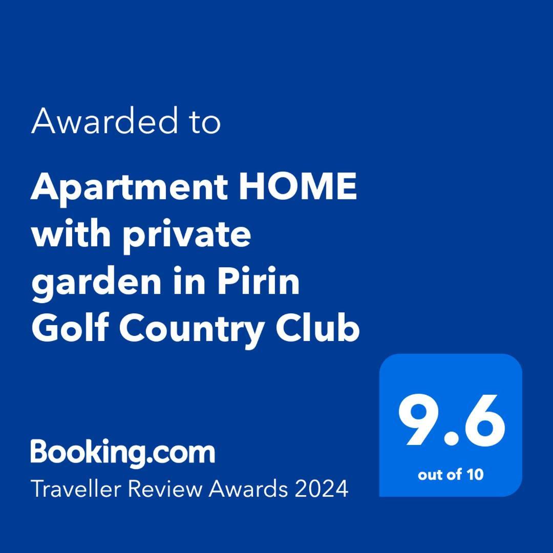 Pirin Golf Apartment Home With Private Garden Bansko Eksteriør bilde